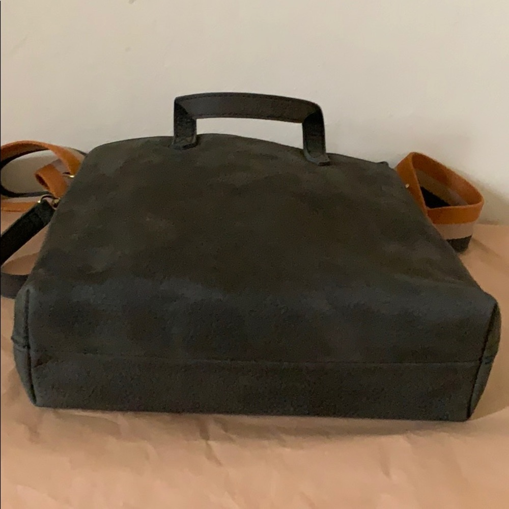 Madewell The Zip-top Transport Crossbody in Nubuck - Picture 8 of 8